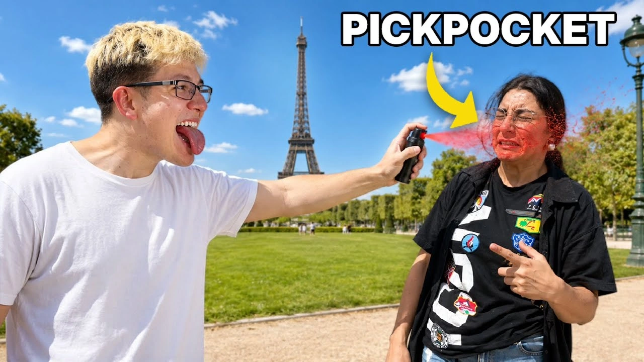 Confronting Angry Paris Scammers!, YouTube thumbnail