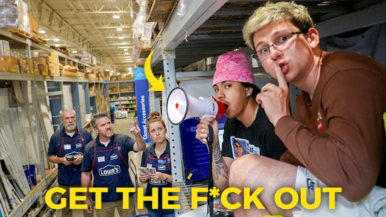 Screaming in Stores Prank, YouTube thumbnail